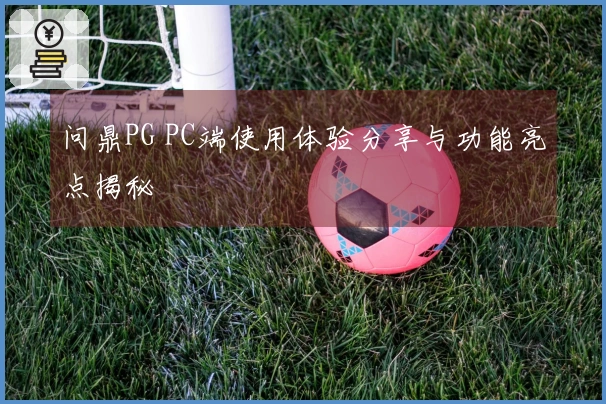 问鼎PG PC端使用体验分享与功能亮点揭秘